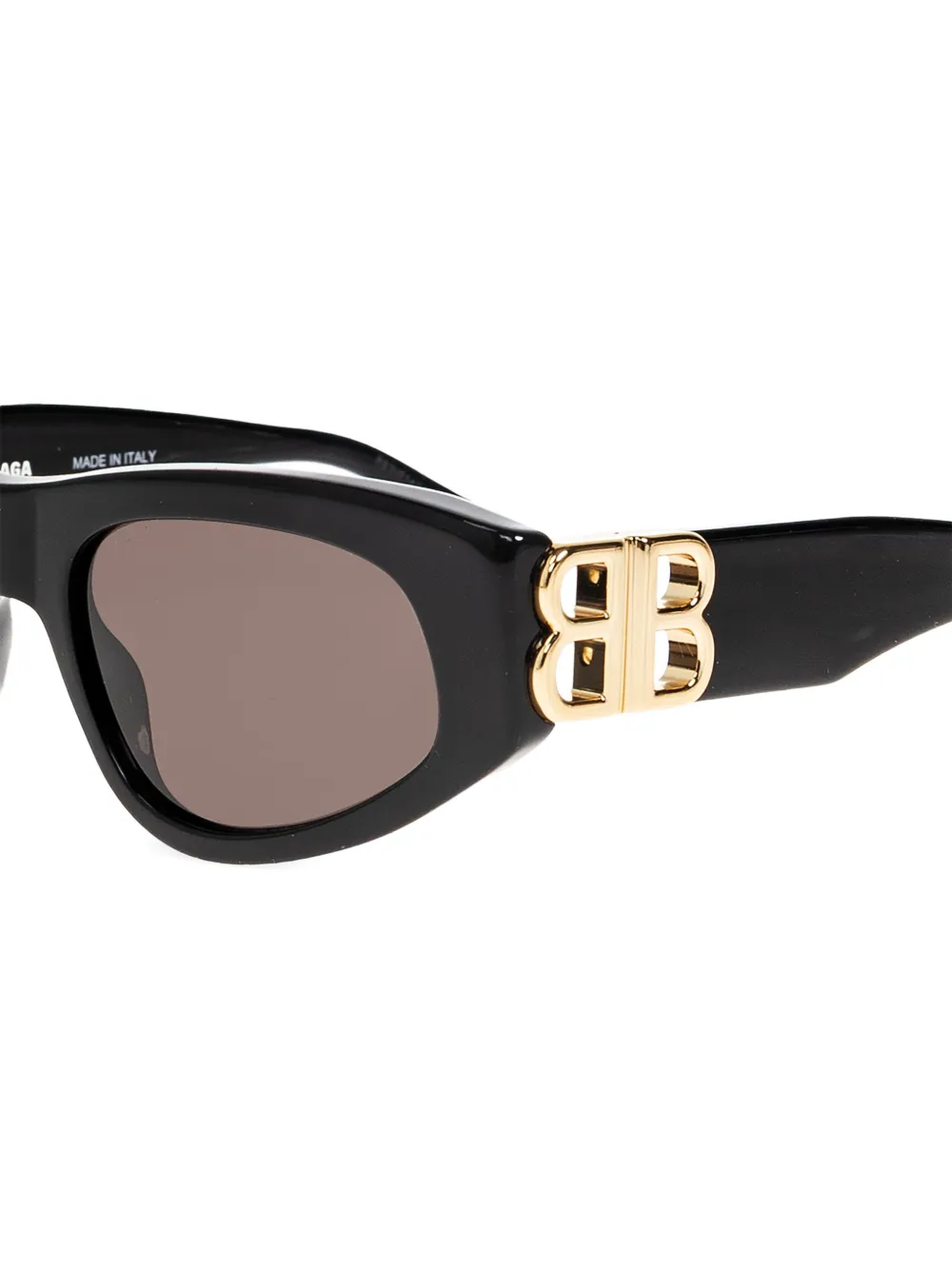 Balenciaga Eyewear Dynasty zonnebril met D-montuur Zwart