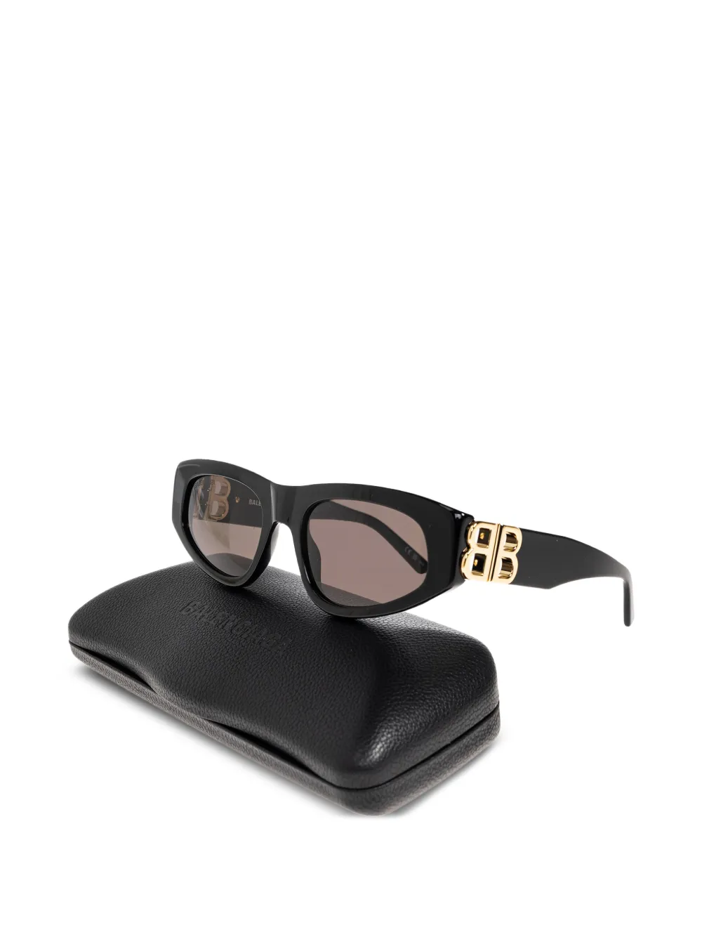 Balenciaga Eyewear Dynasty zonnebril met D-montuur Zwart