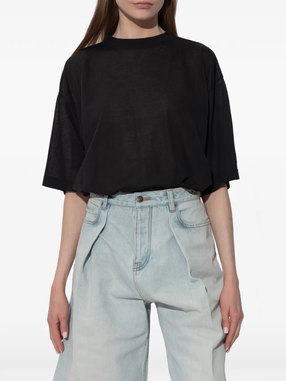 Balenciaga Oversized T-shirt Zwart