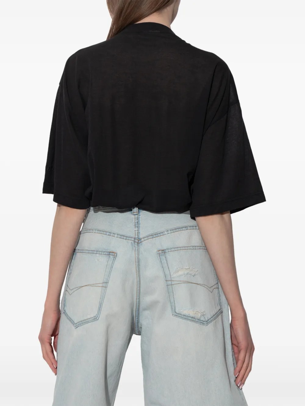 Balenciaga Oversized T-shirt Zwart