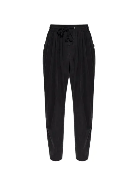 ISABEL MARANT drawstring pleated trousers