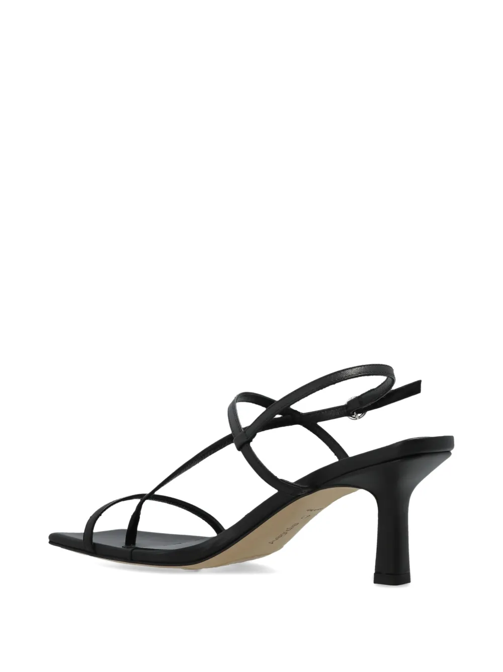 Aeyde 65mm Elise sandals Zwart