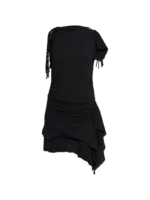 jean blue dress Entertain Me Sleeveless A-Line Maxi Dress Denim Blue XS main image 1