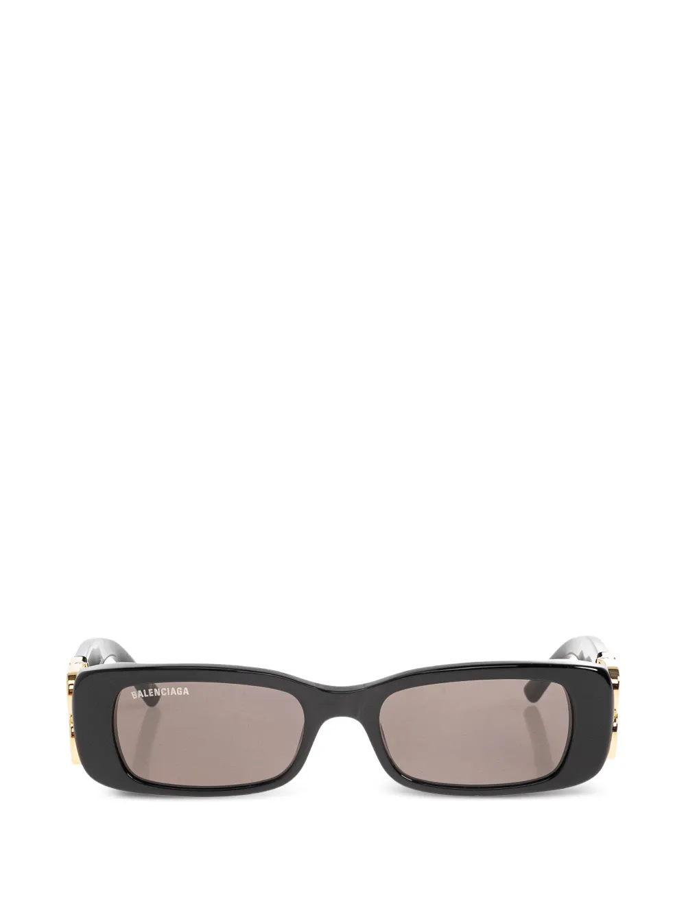 Balenciaga Eyewear rectangle-frame sunglasses - Nero