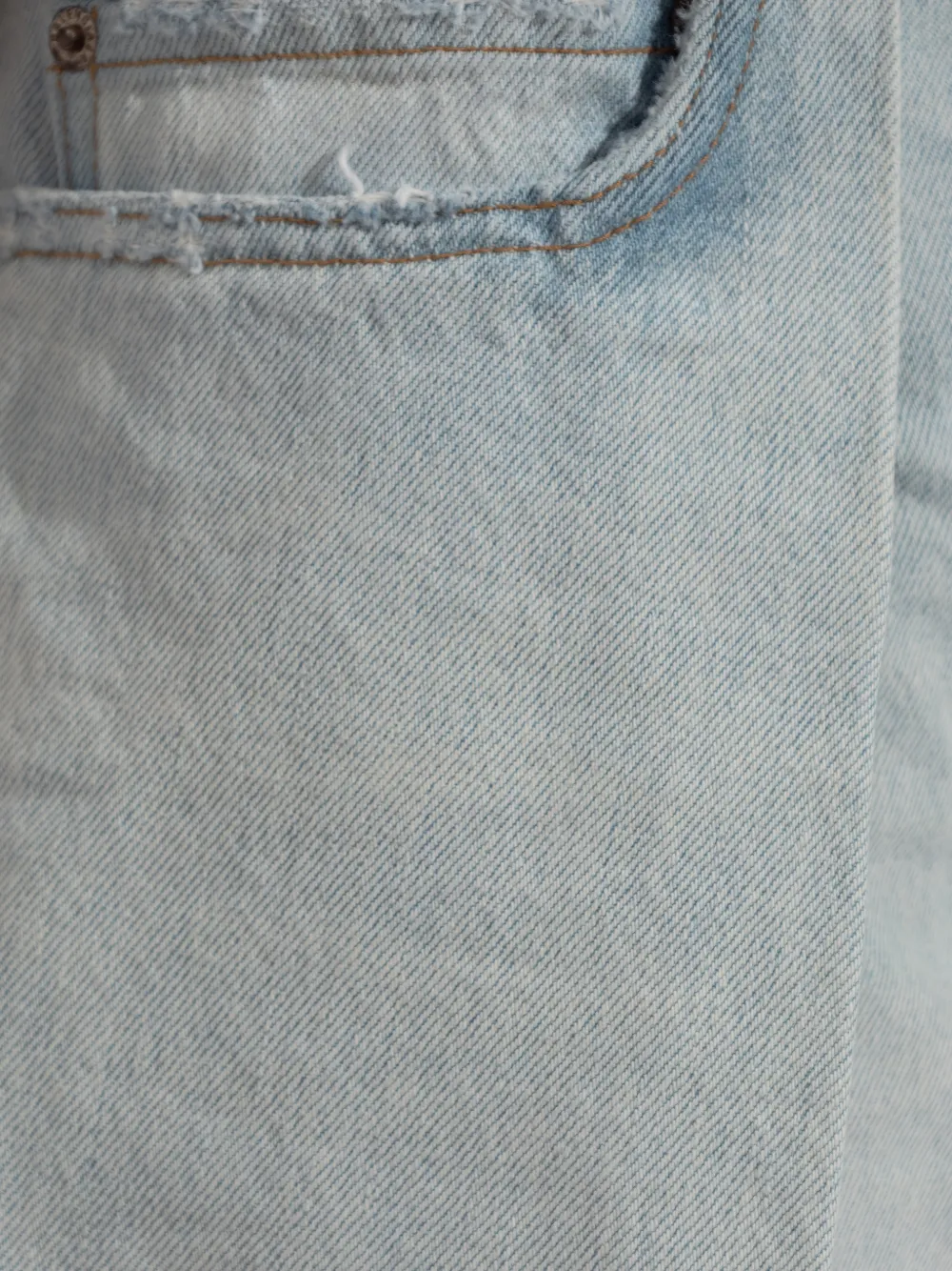 Balenciaga Geplooide shorts Blauw