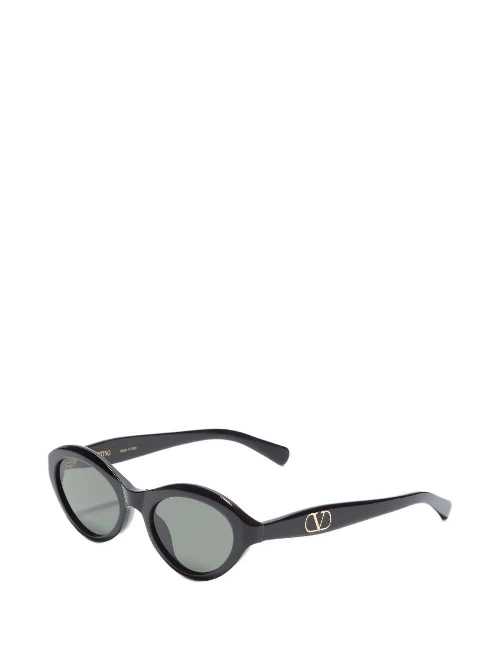 VALENTINO GARAVANI EYEWEAR Acetaal bril met cat-eye montuur Zwart