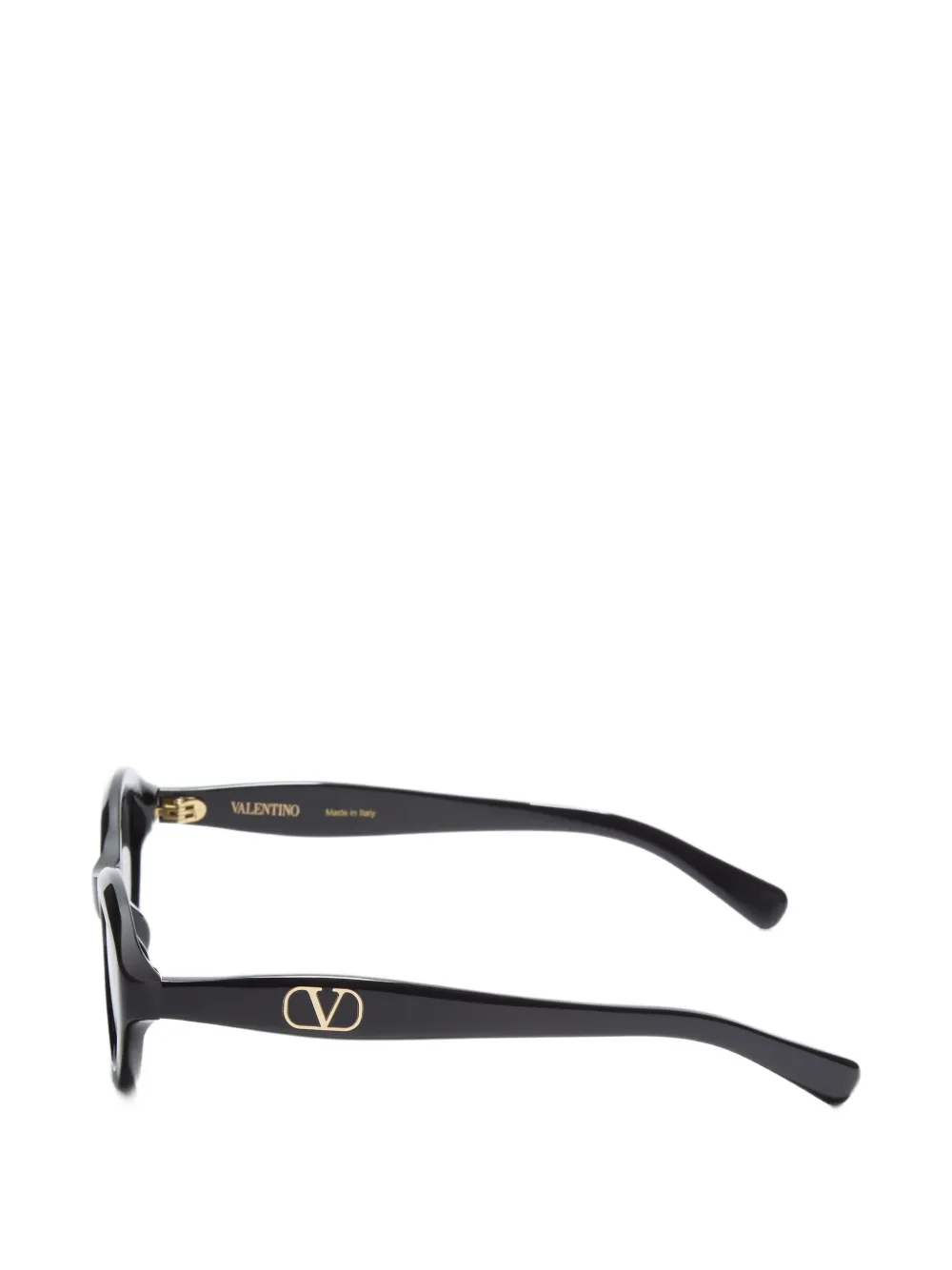 VALENTINO GARAVANI EYEWEAR Acetaal bril met cat-eye montuur Zwart