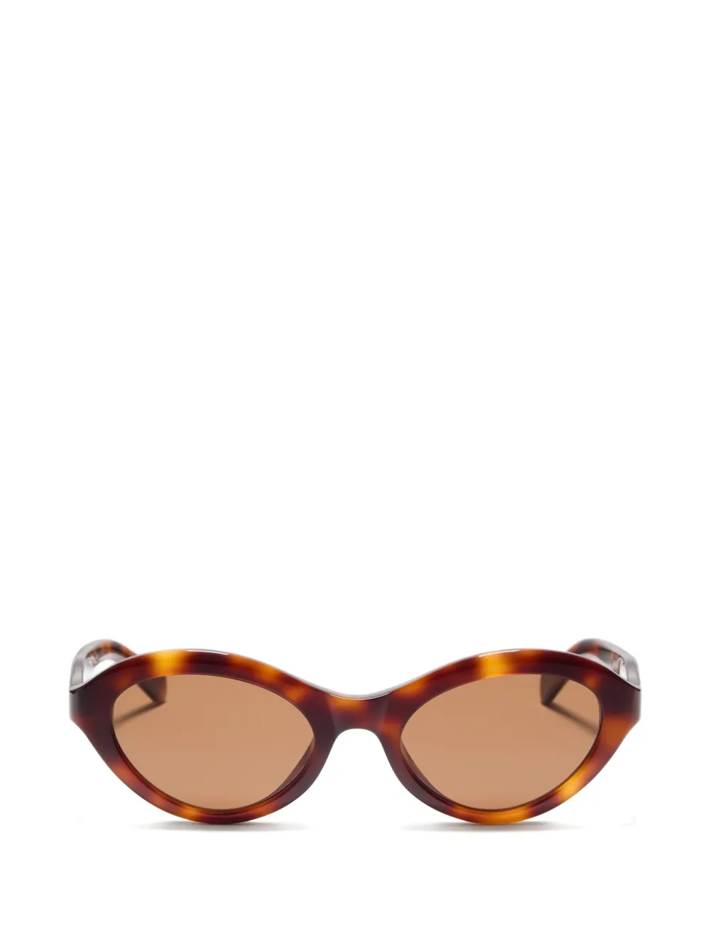 VALENTINO GARAVANI EYEWEAR Occhiali cat-eye in acetato - Marrone