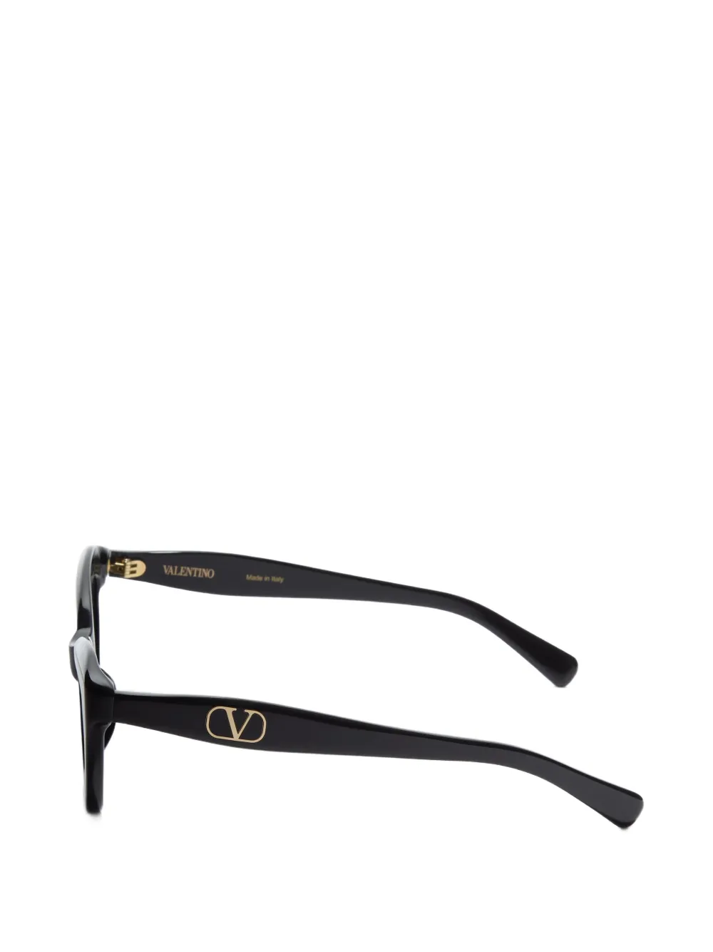 VALENTINO GARAVANI EYEWEAR Acetaal bril met cat-eye montuur Zwart