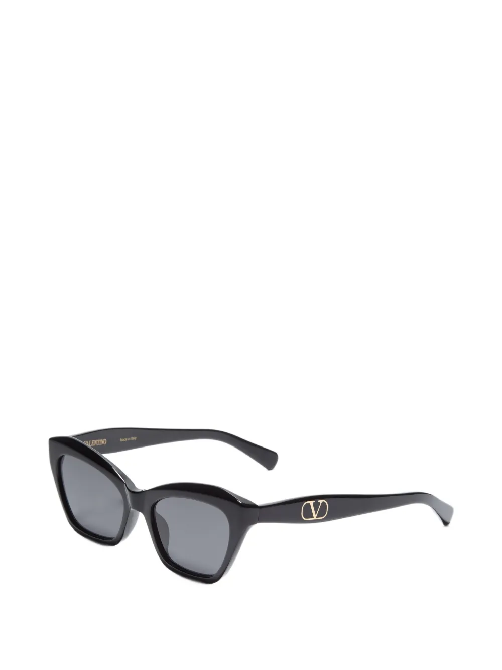 VALENTINO GARAVANI EYEWEAR Acetaal bril met cat-eye montuur Zwart