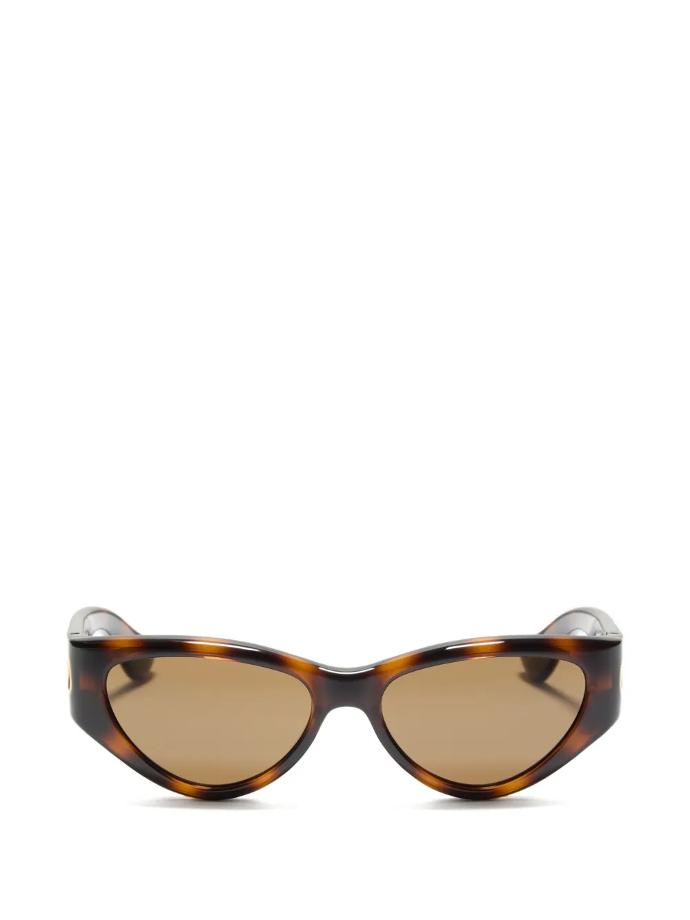VALENTINO GARAVANI EYEWEAR Occhiali cat-eye in acetato - Marrone