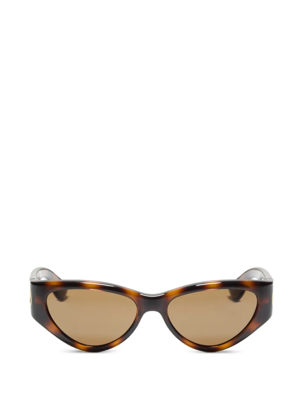 VALENTINO GARAVANI EYEWEAR Occhiali cat-eye in acetato - Marrone