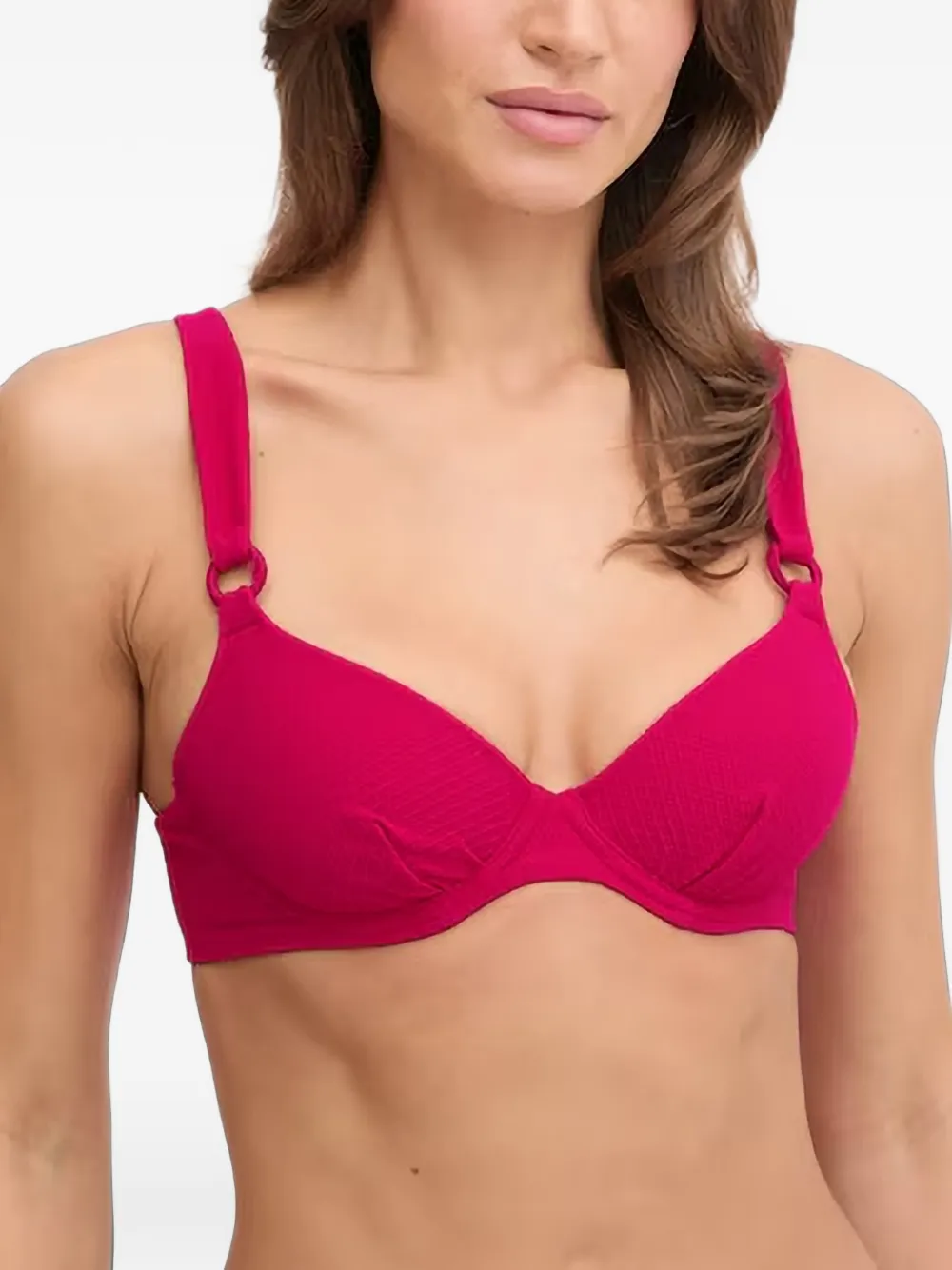 Chantelle Bikinitop met ringdetail Roze