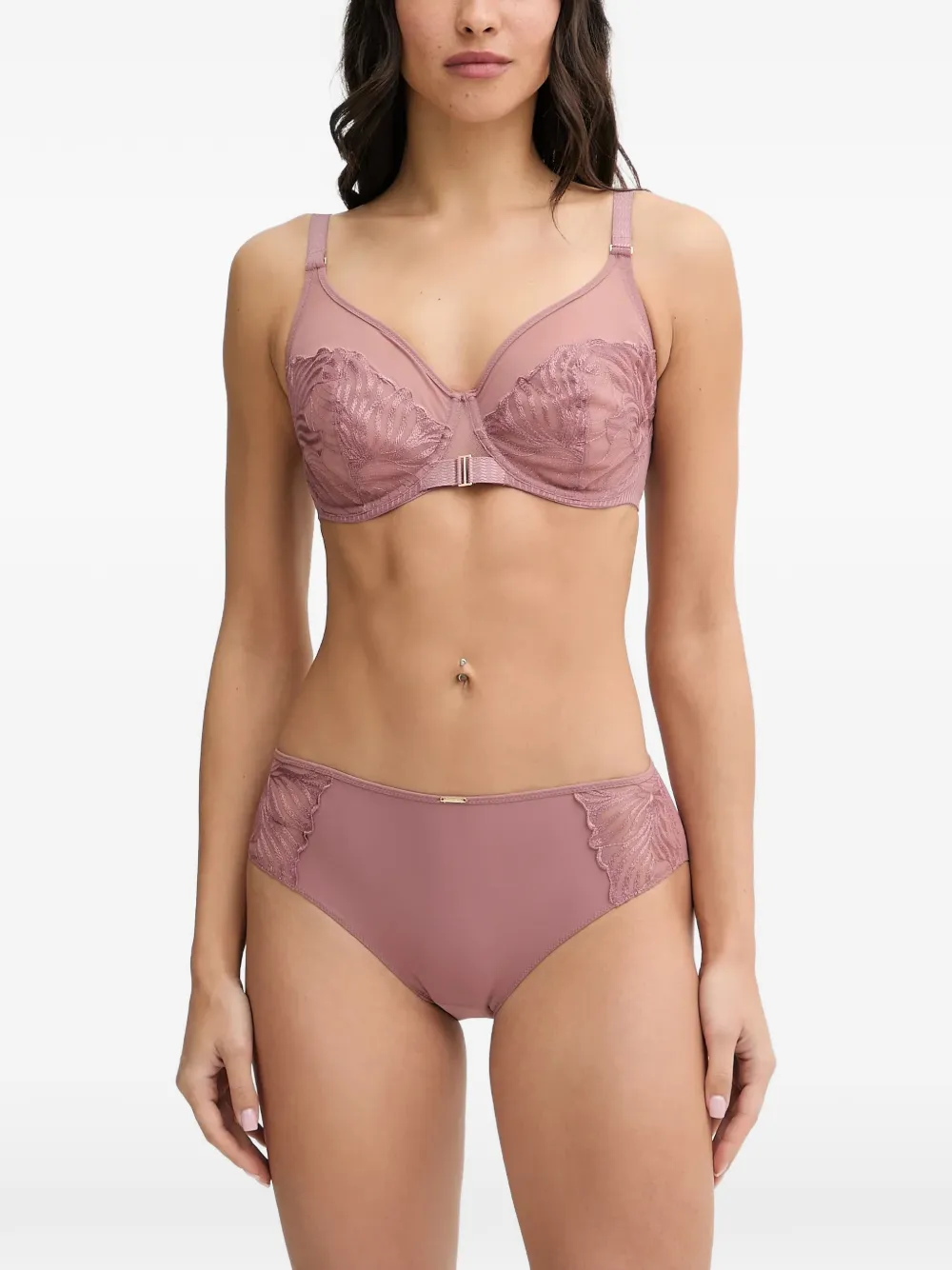Chantelle Legend floral-detail bra Roze