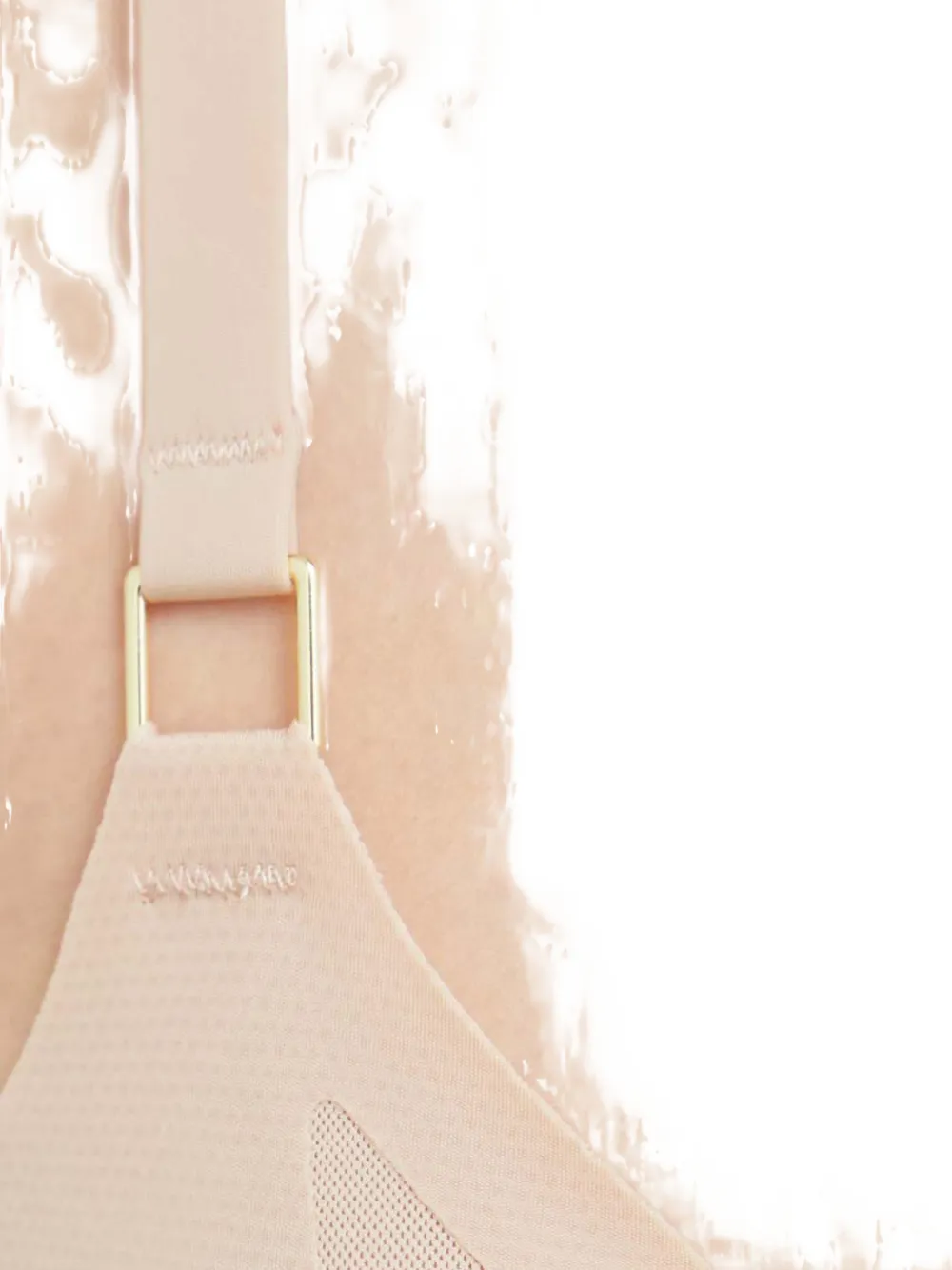 Chantelle Bh met mesh vlak en beugel Beige