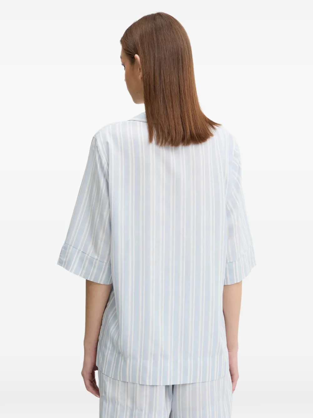 Chantelle striped pajama top Blauw