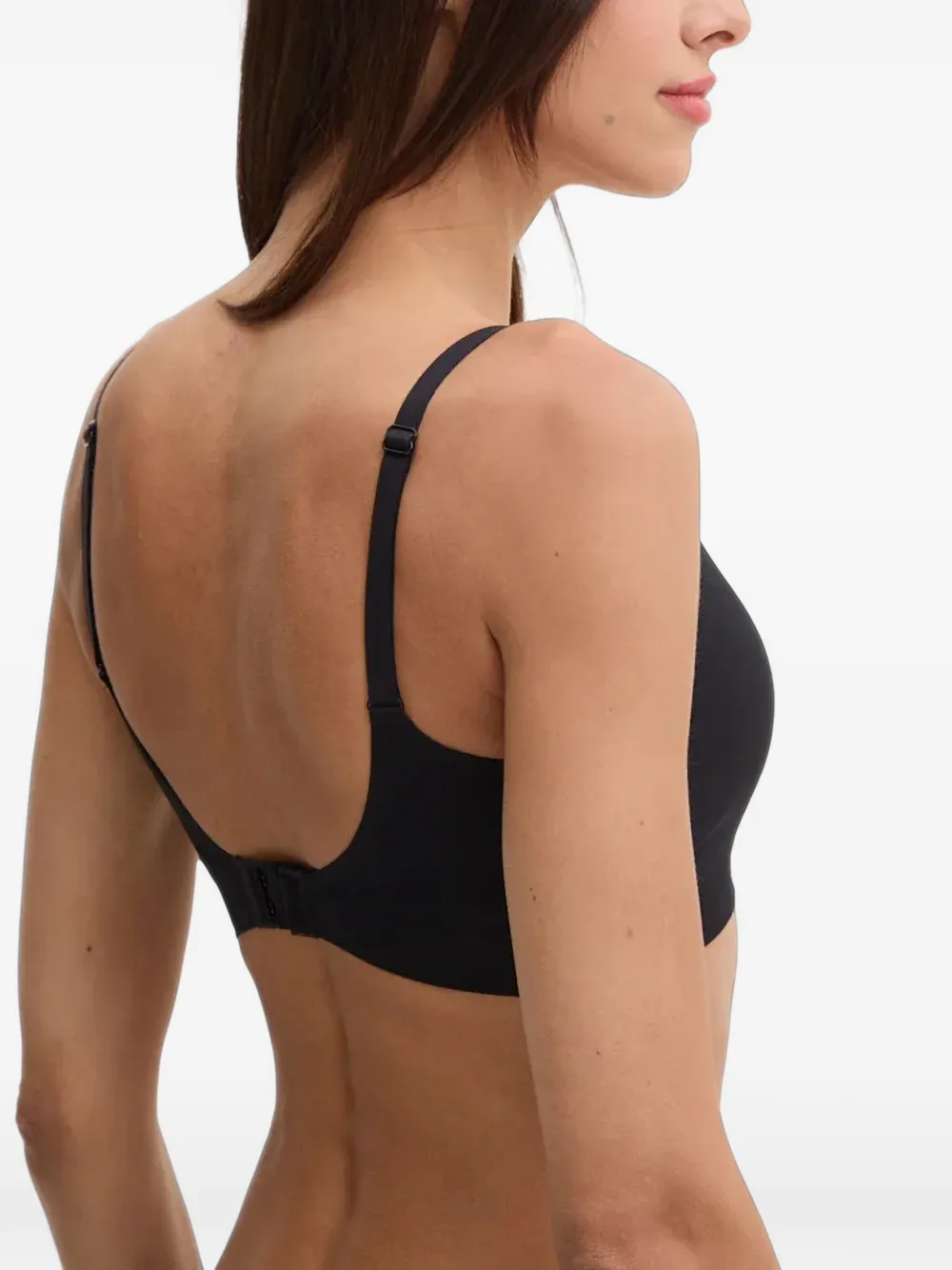 Chantelle logo-underband sports bra Zwart
