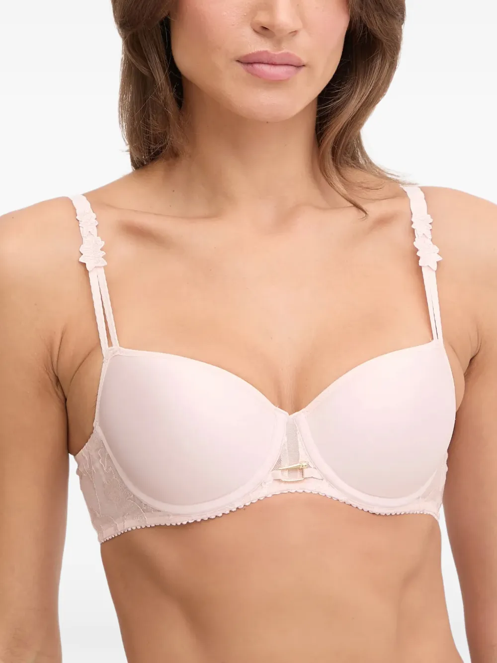 Chantelle Idyll bh met bloemenkant en beugel Roze