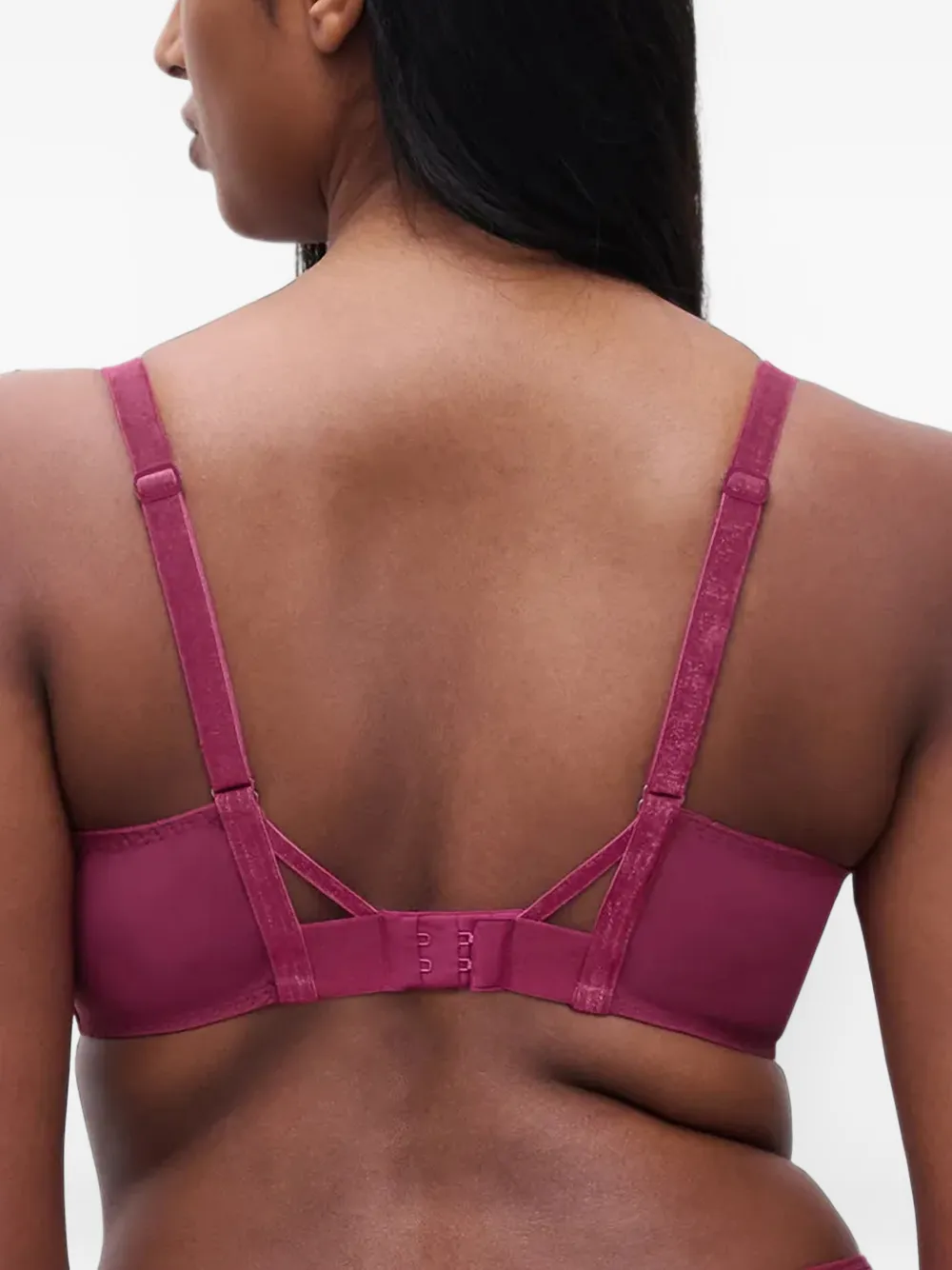 Chantelle Bh met mesh vlak en luipaard-print Roze