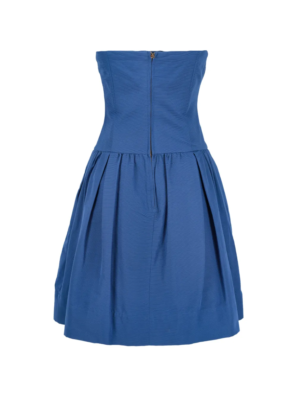 Strapless Bow Mini Dress