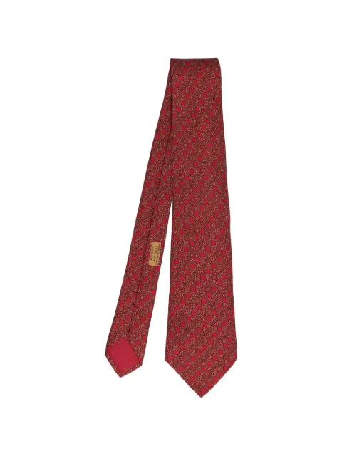 Hermès Pre-Owned horsebit-motif tie