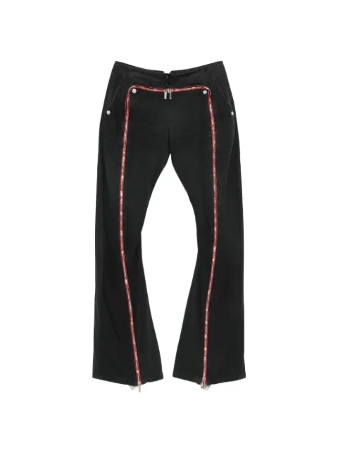 John Galliano Pre-Owned 2000s zip detail trousers