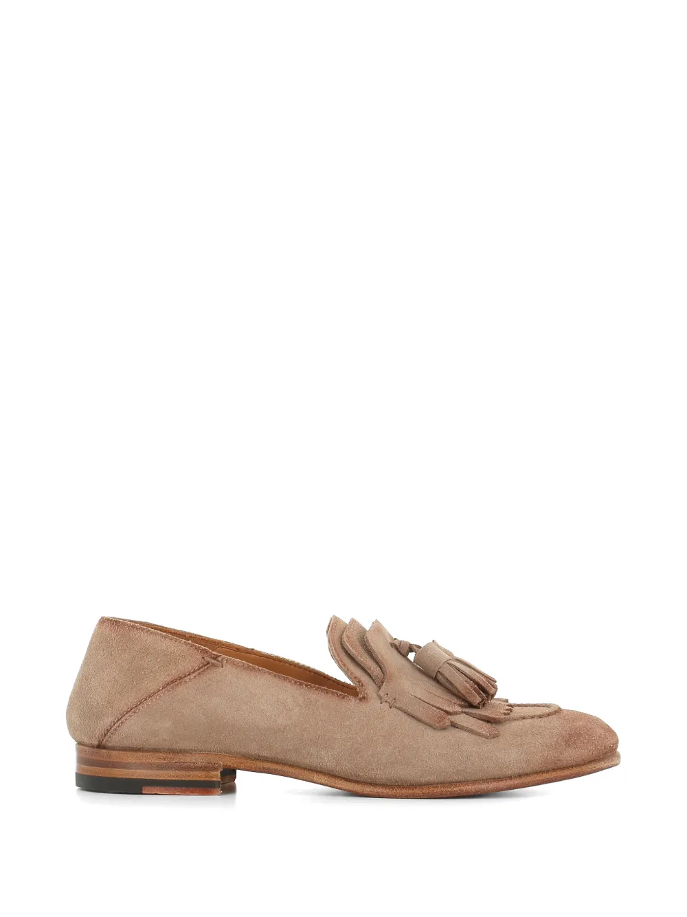 Tassinari tassel suede loafers - Toni neutri