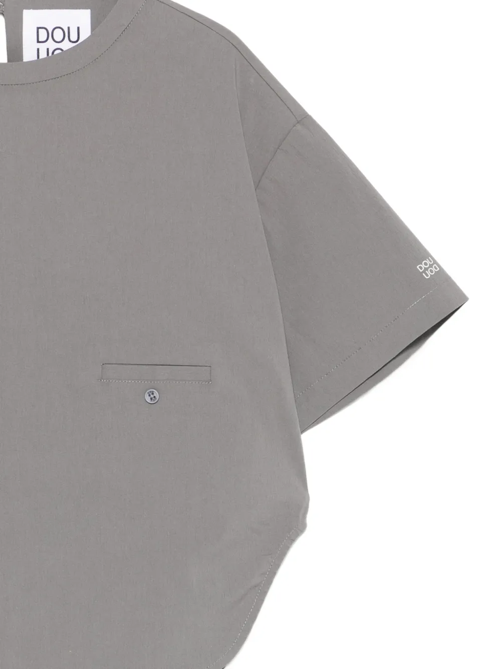 Douuod Kids Top met zakdetail Grijs