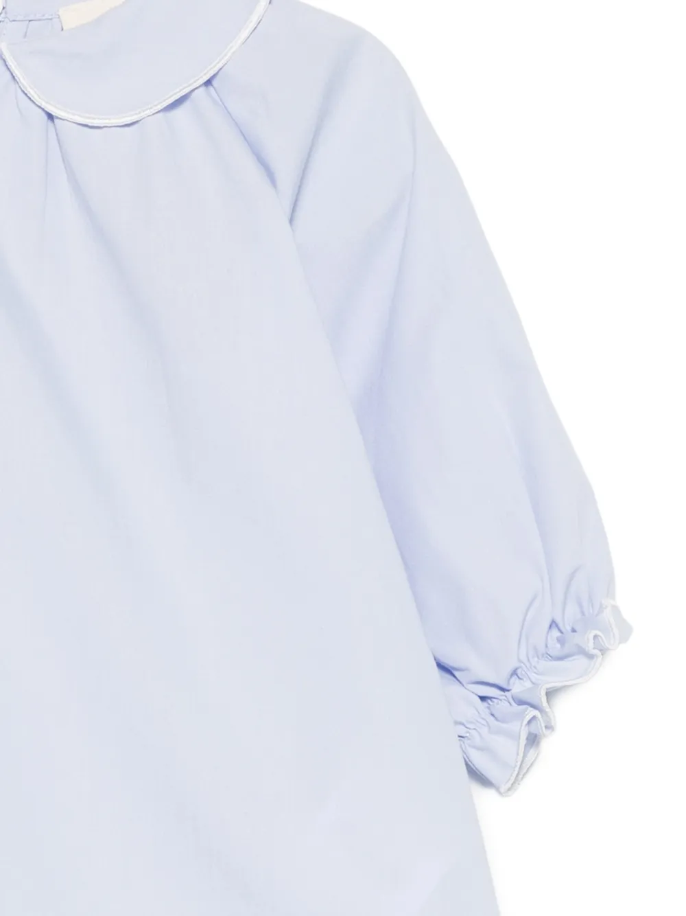  Douuod Kids Ruffled-cuffs Dress - Azul 