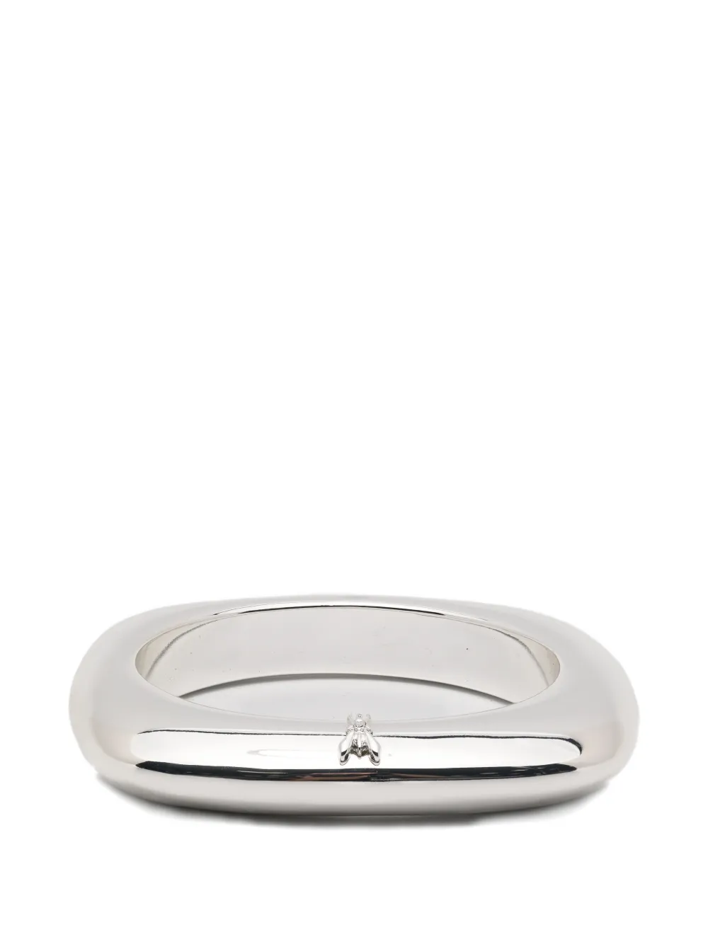 Patrizia Pepe Bracciale rigido con motivo Fly - Argento
