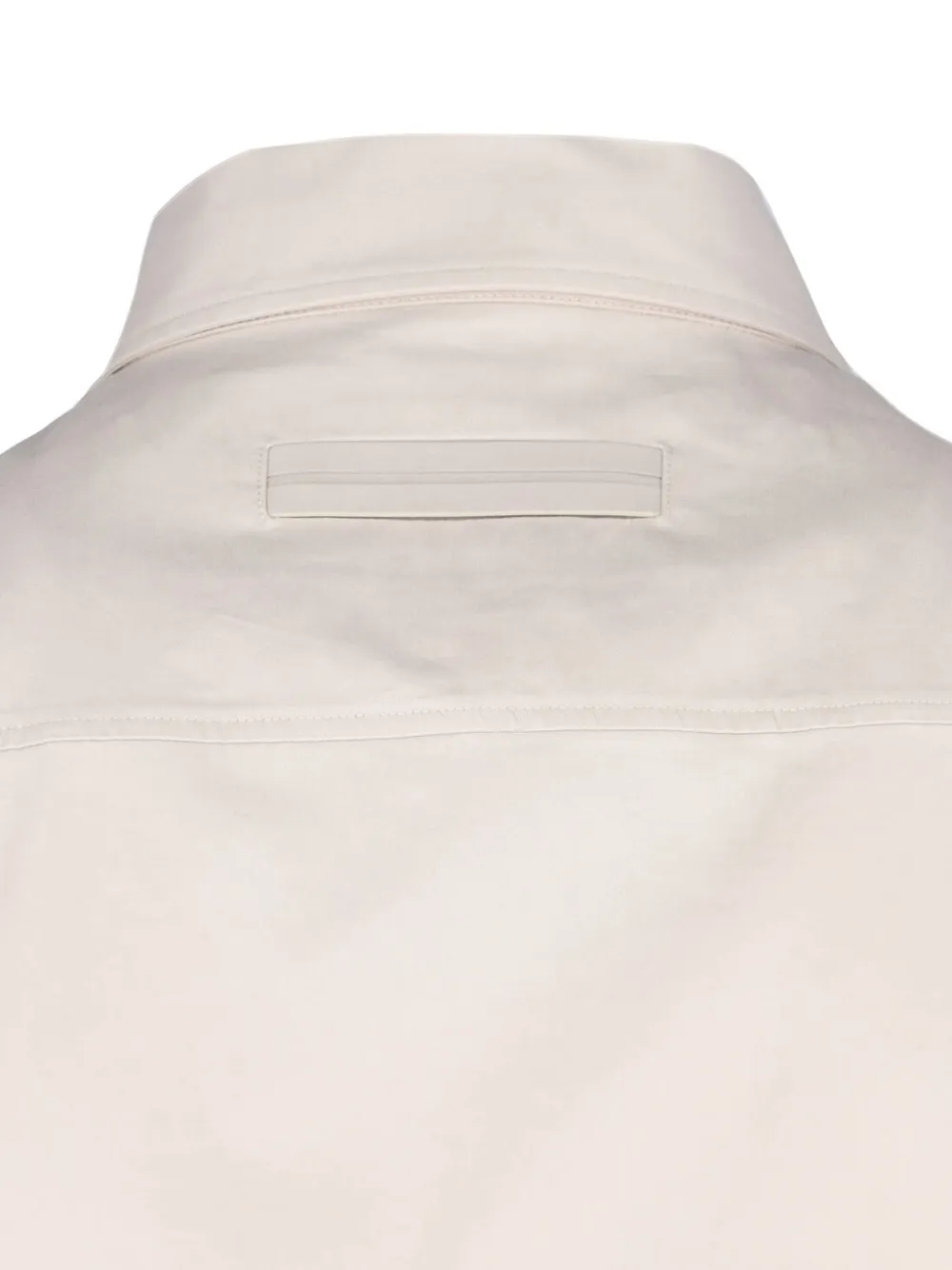 Zegna Overhemd met zak Beige