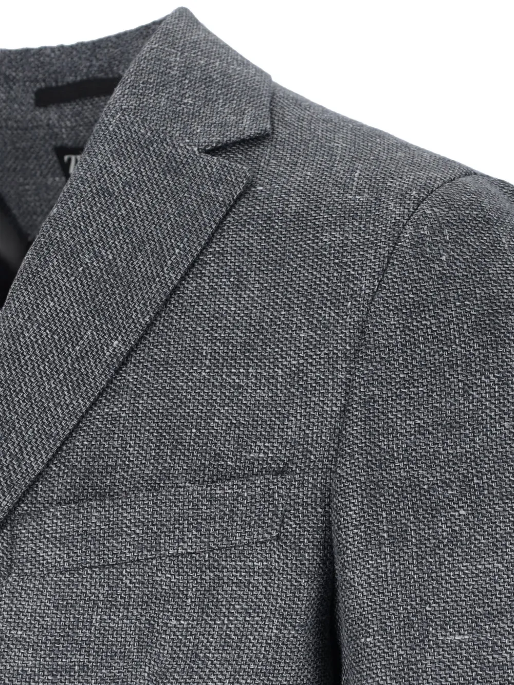  Zegna Single-breasted Blazer - Grey 