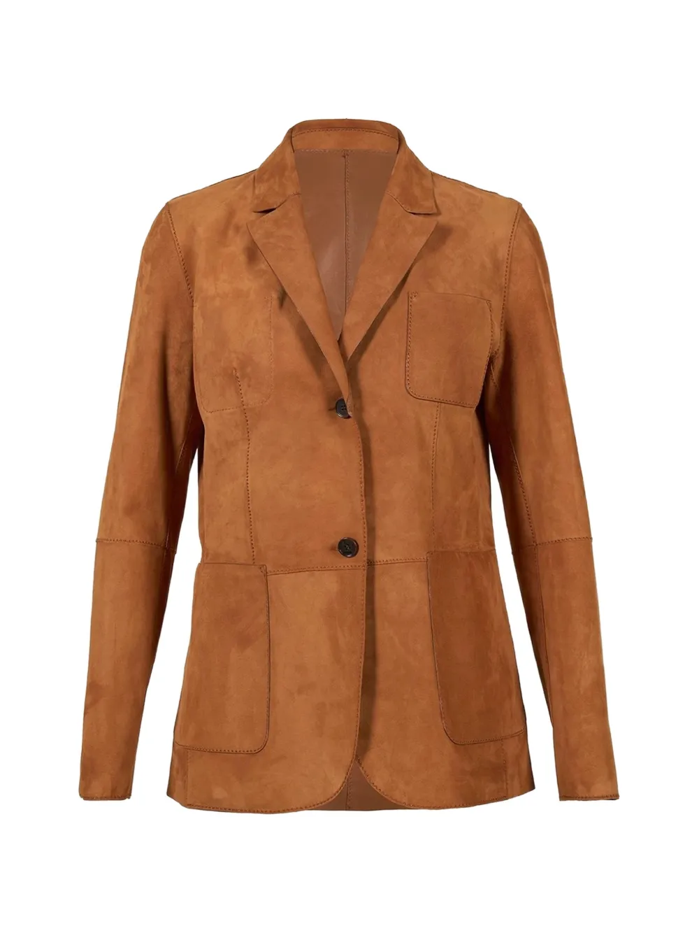 Desa 1972 Giacca in pelle scamosciata - Marrone