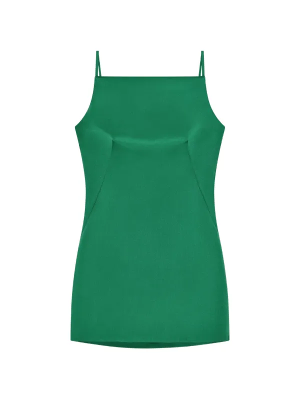 green givenchy dress Givenchy Cocoon Dress in Satin