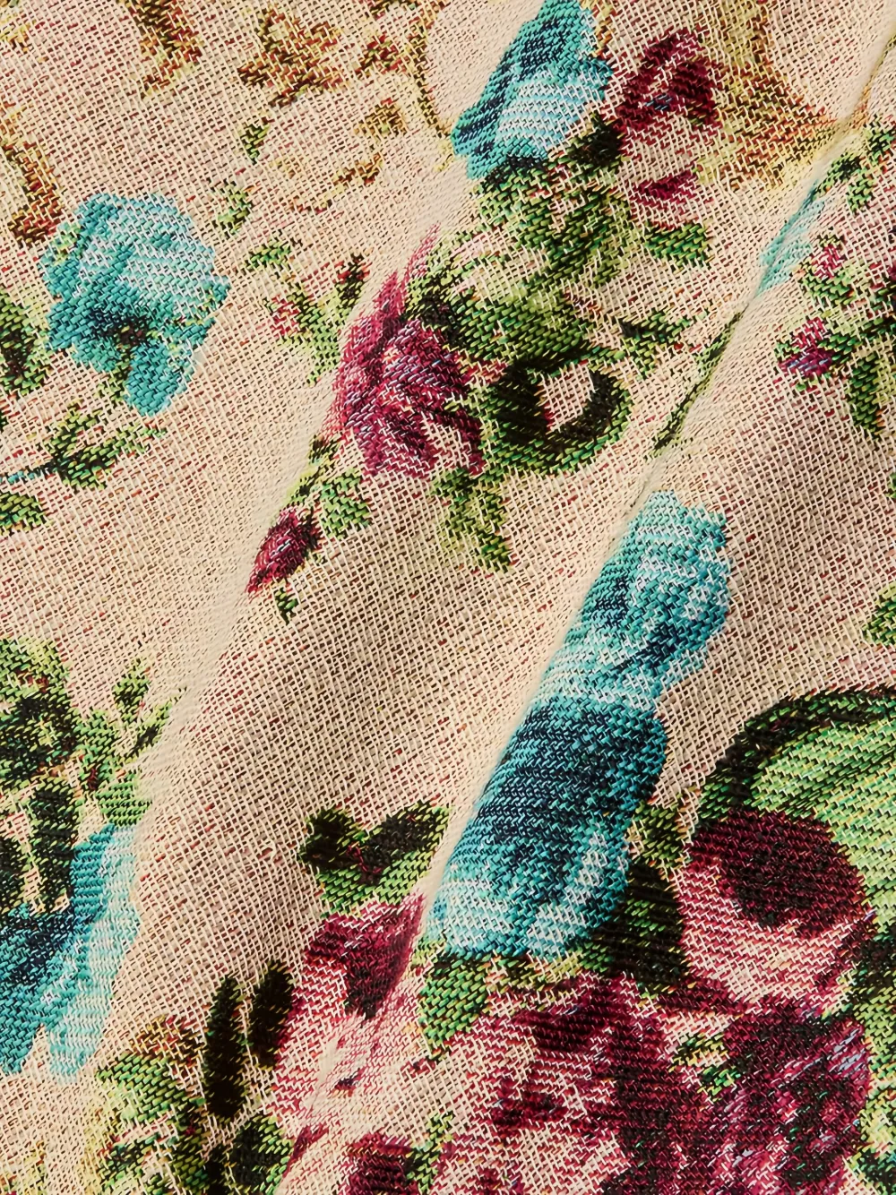  L'agence Marseile Floral Mini Skirt - Neutrals 