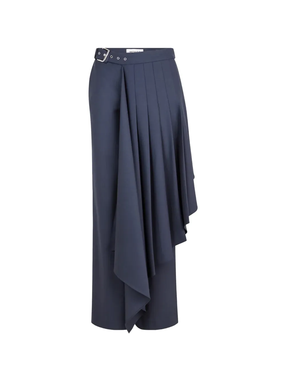 Monse draped-panel trousers - Blu