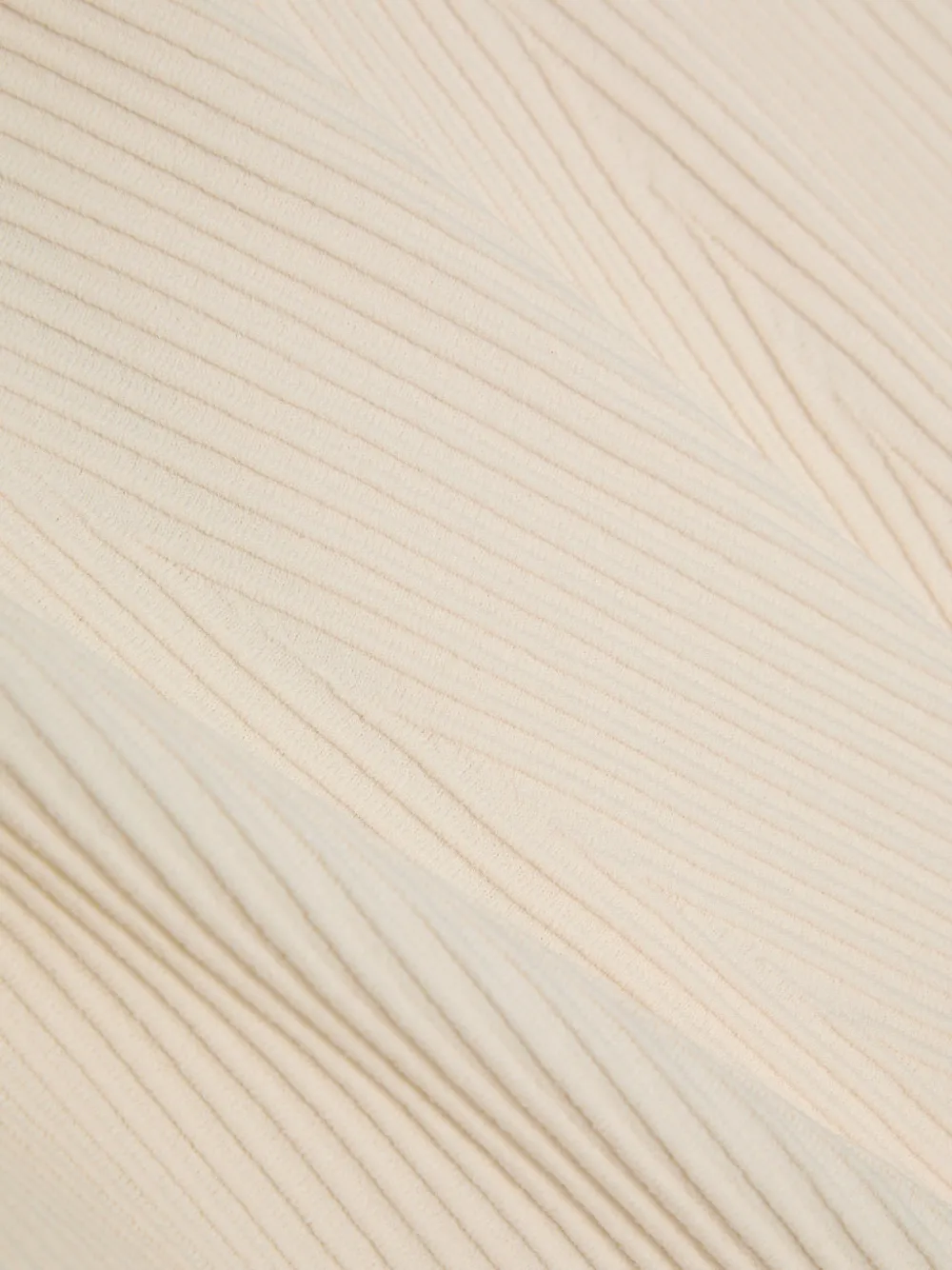  Maria Mcmanus Ribbed-knit Midi Dress - Neutrals 