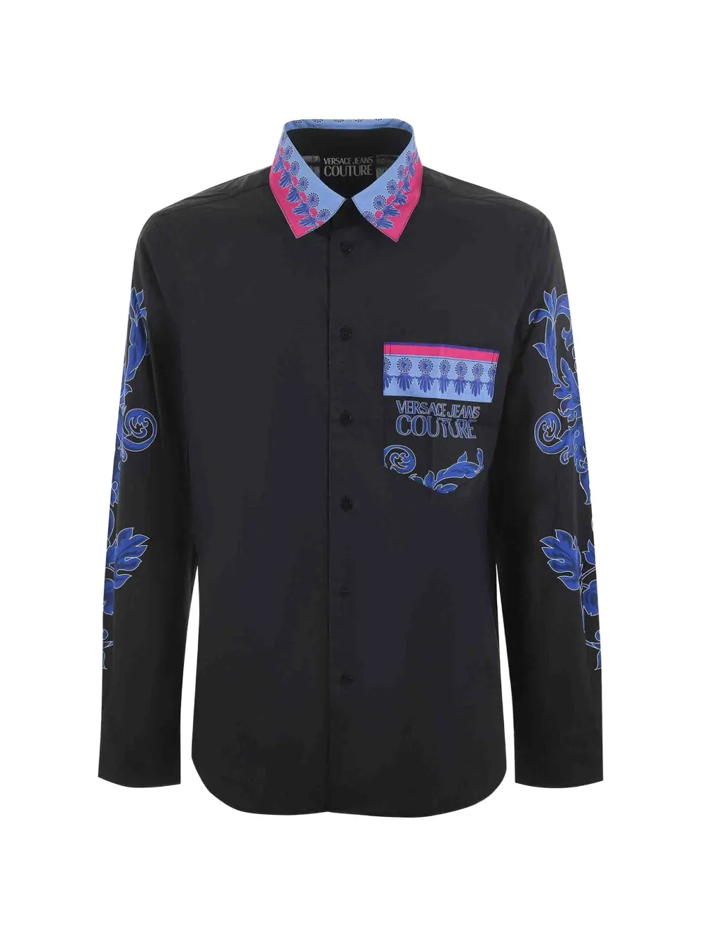 Versace Jeans Couture floral-print shirt - Nero