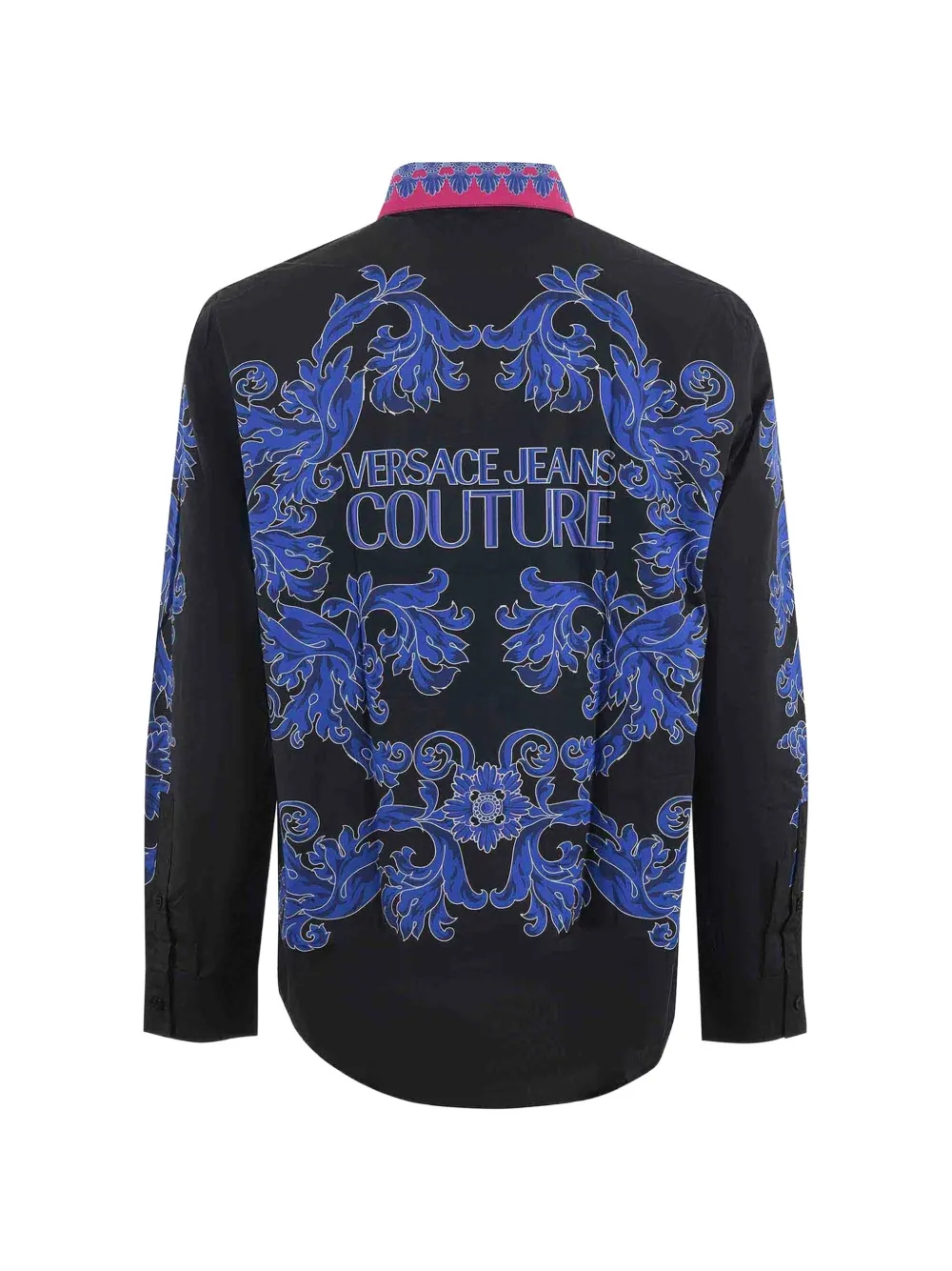 Versace Jeans Couture Overhemd met bloemenprint Zwart