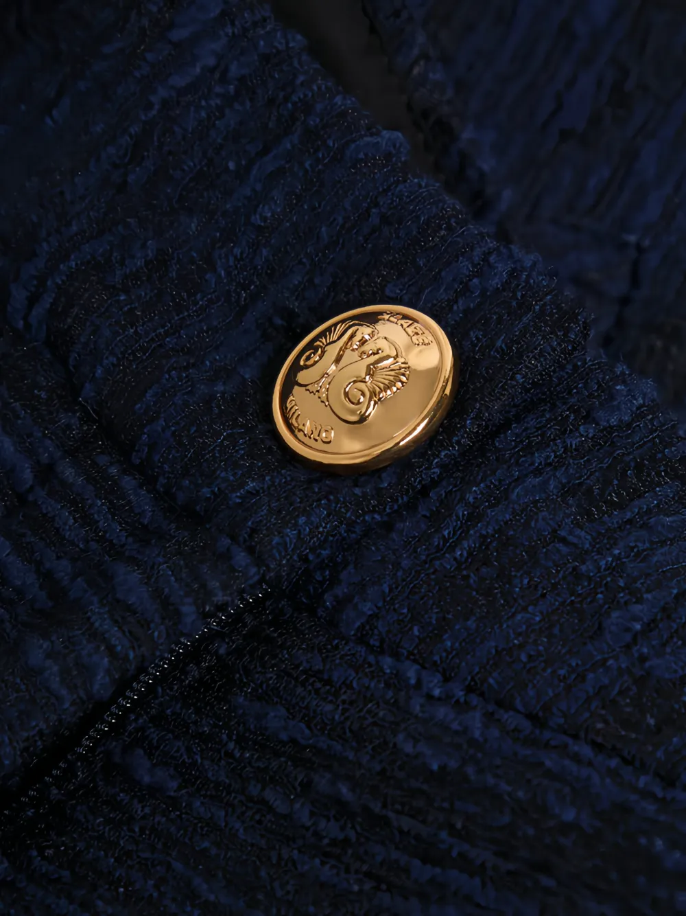  Blazé Milano Button-fastening Shorts - Blue 