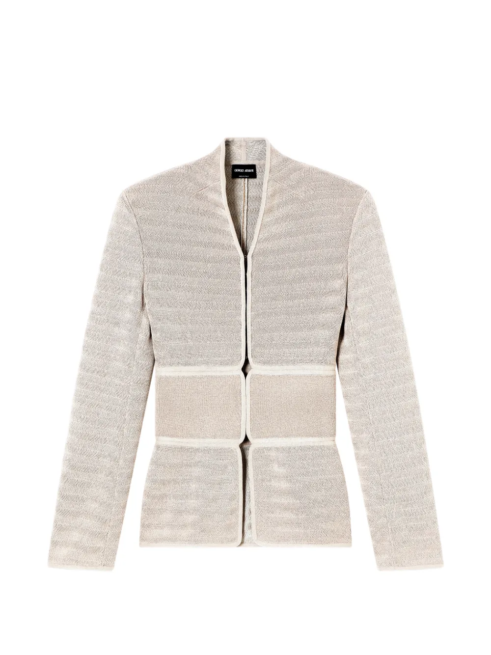 Giorgio Armani Giacca con scollo a V - Toni neutri