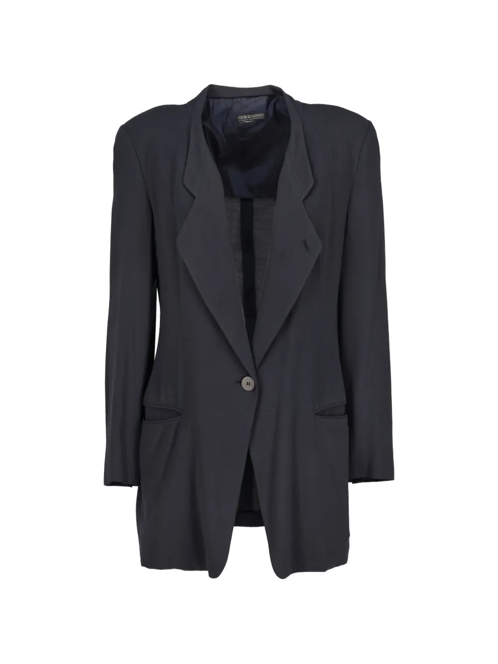 Giorgio Armani Pre-Owned single-breasted blazer - Blu