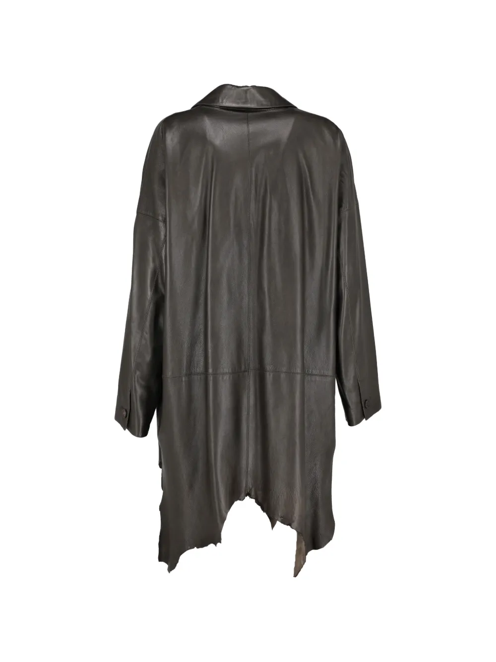  Issey Miyake Pre-owned Button Leather Jacket - Black 