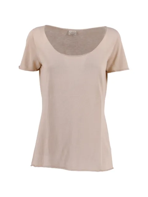 Agnona Vintage playera con cuello redondo