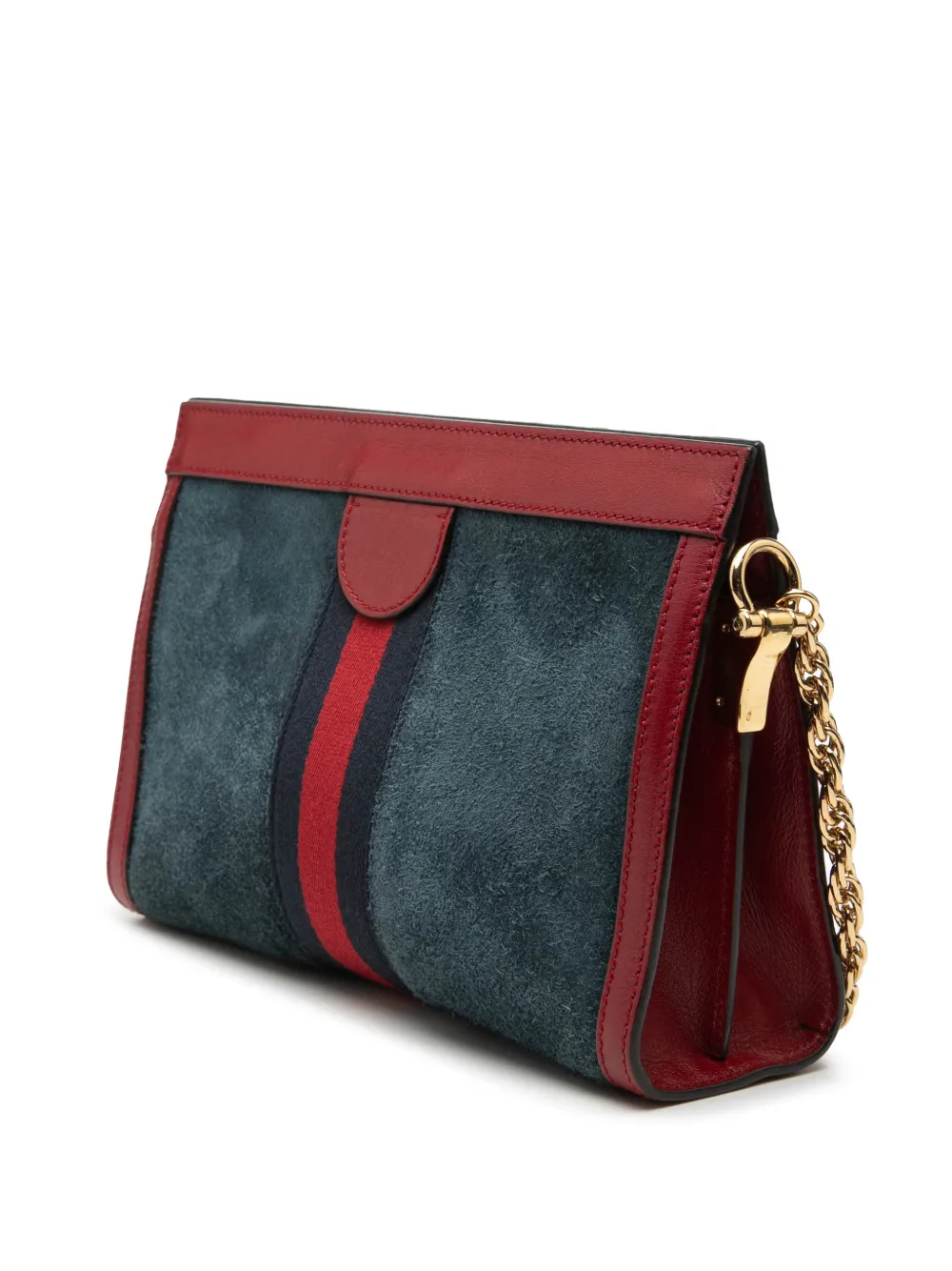 2016-2025 Small Suede Web Ophidia Chain Crossbody Bag