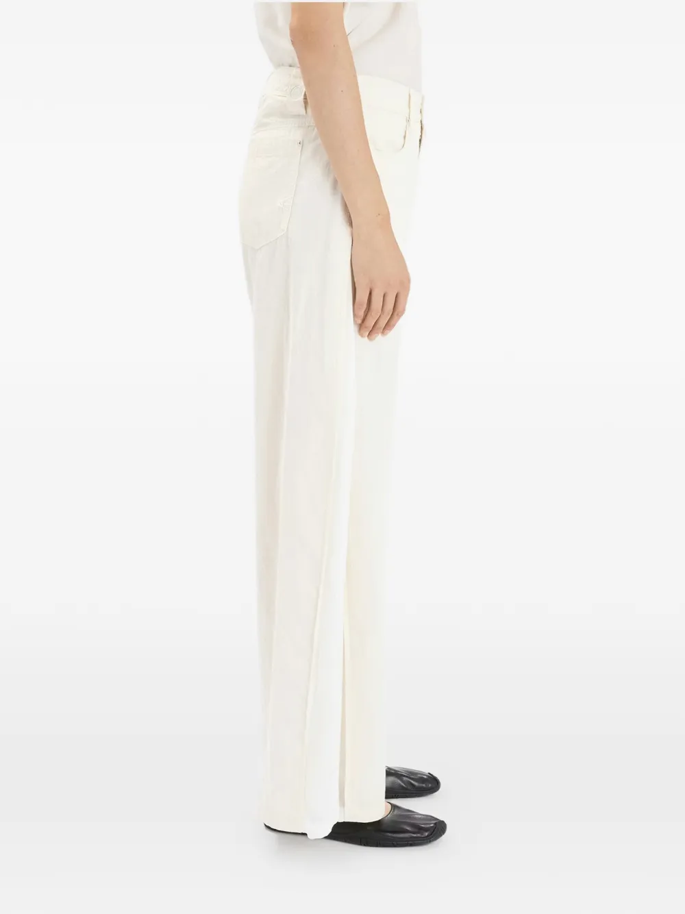  High Innovate Wide-leg Trousers - Neutrals 