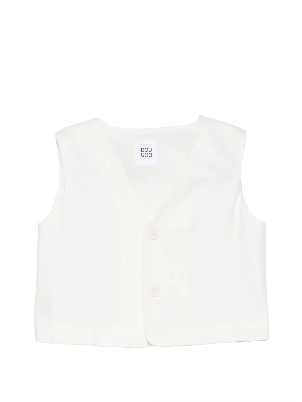 Douuod Kids button-up waistcoat - Toni neutri
