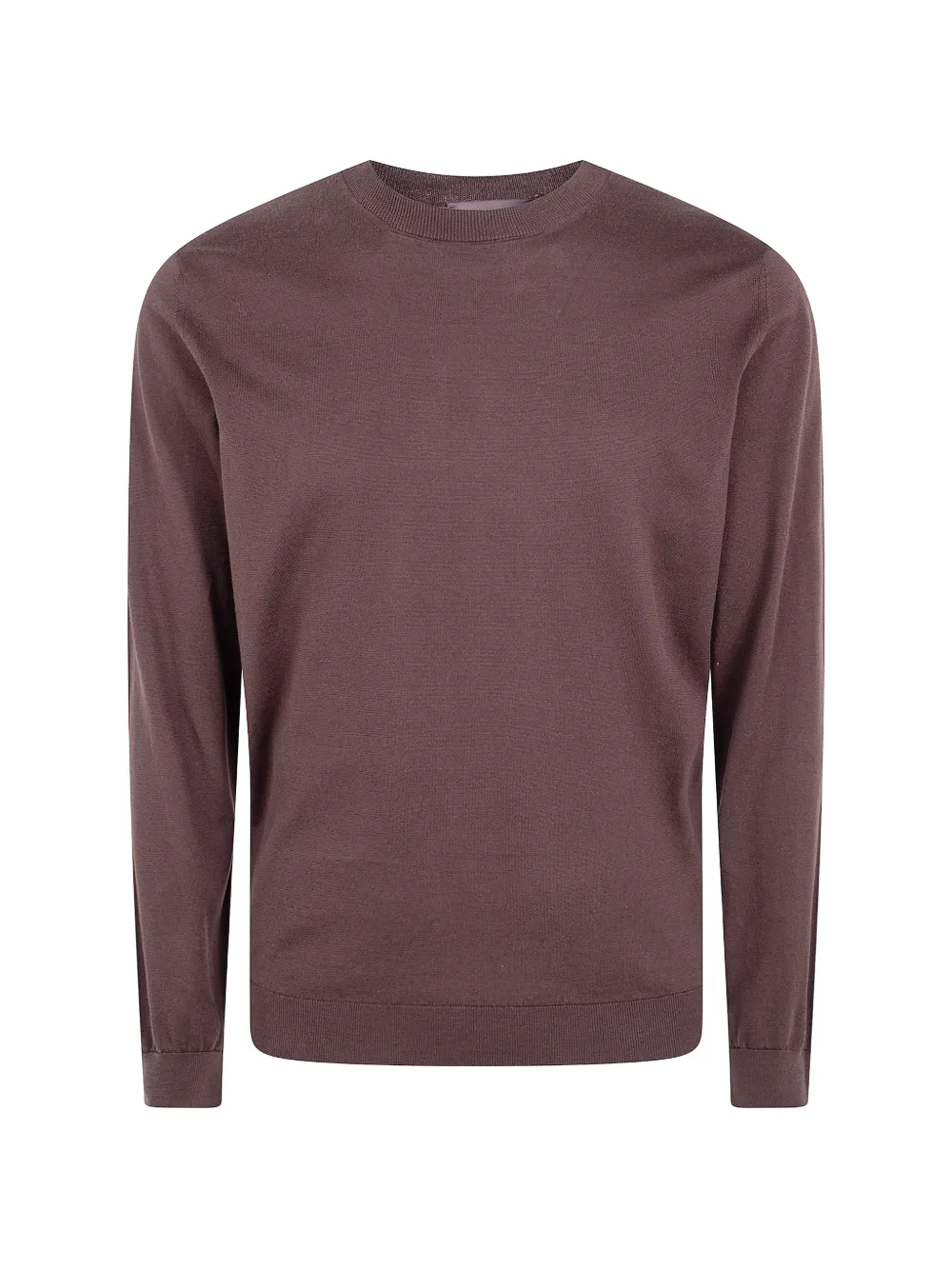 Filippo De Laurentiis fine-knit long-sleeved sweater - Marrone