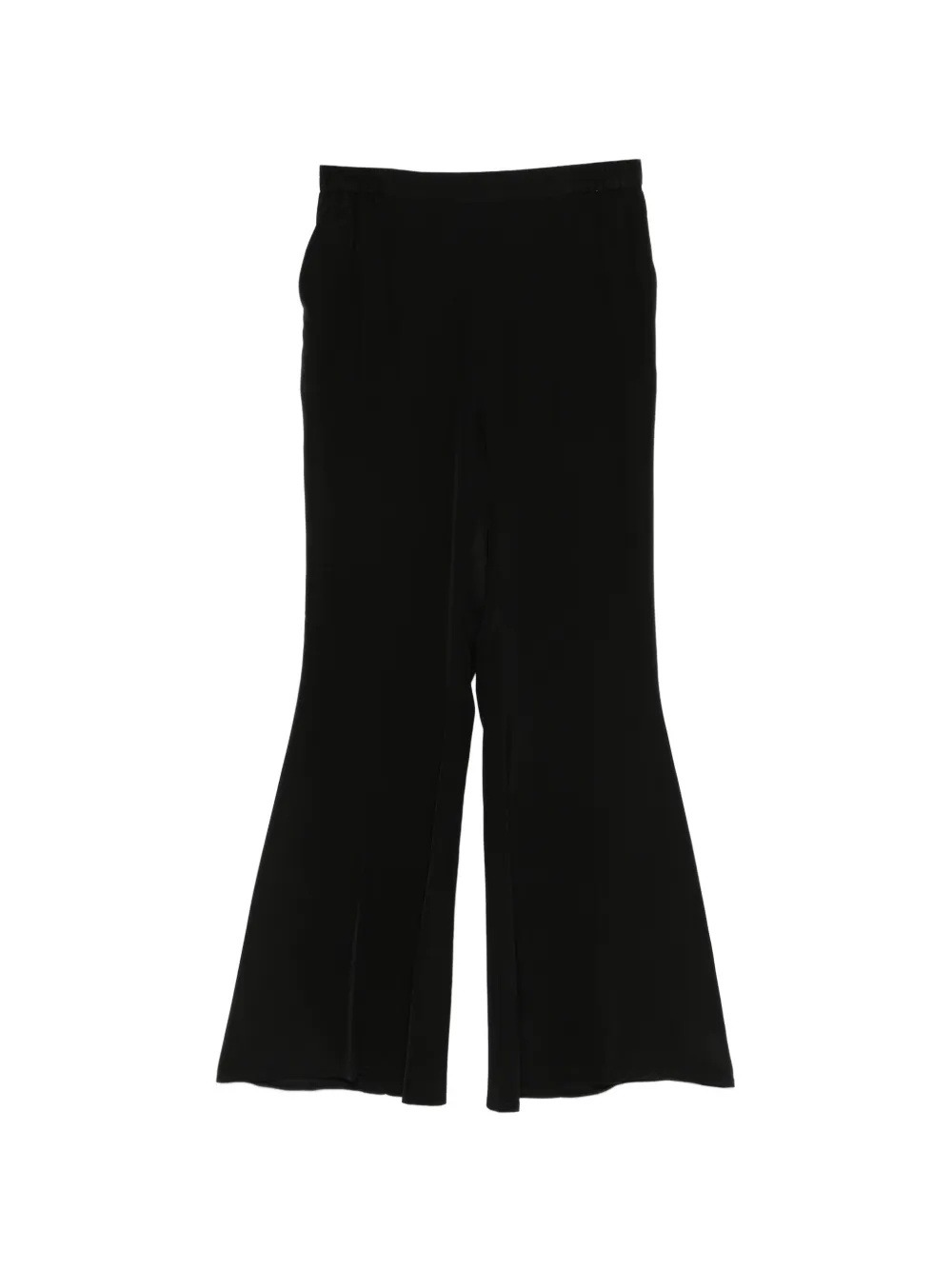 Mes Demoiselles flared trousers - Nero