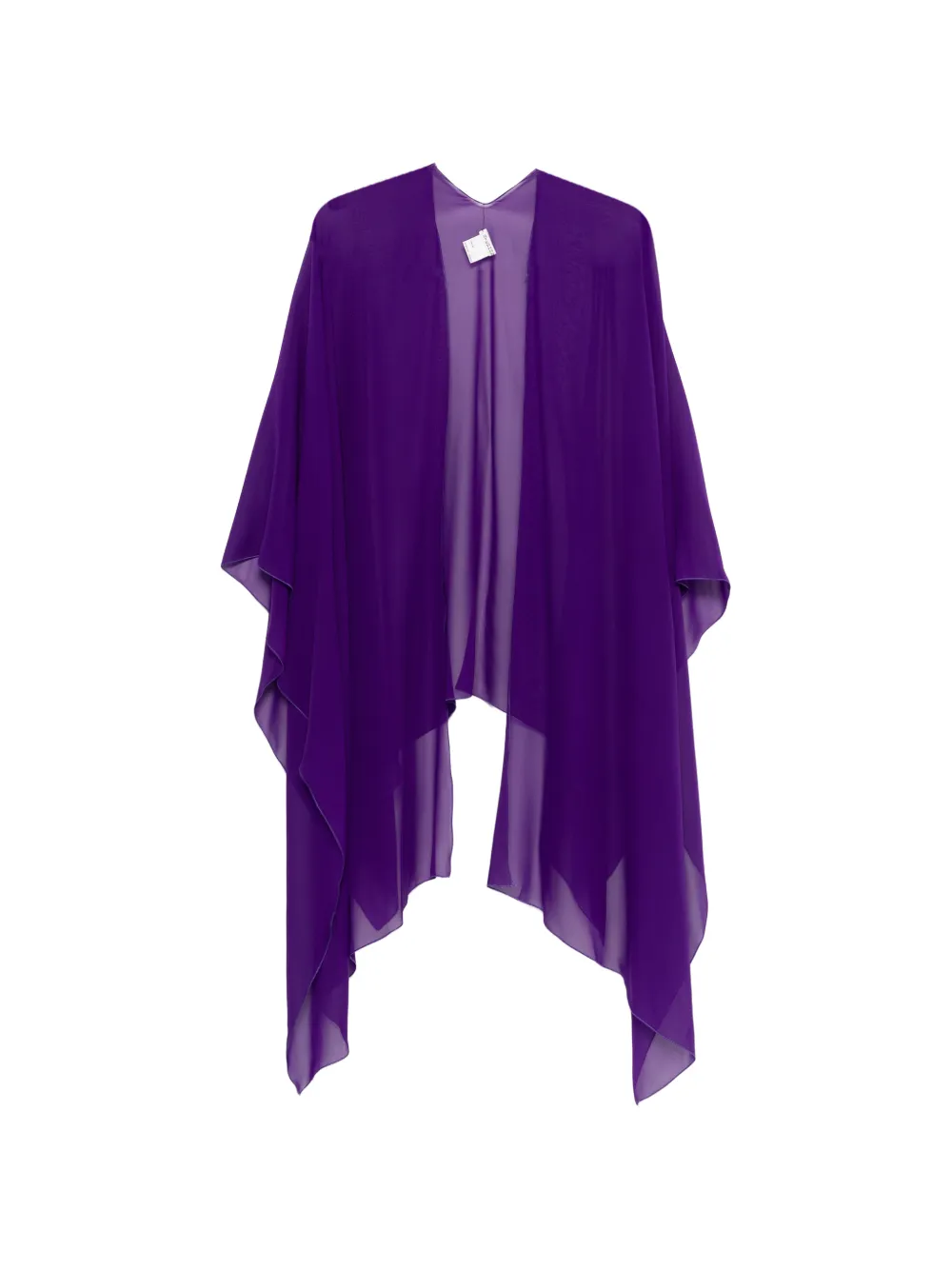 Stephan Janson draped coat - Purple